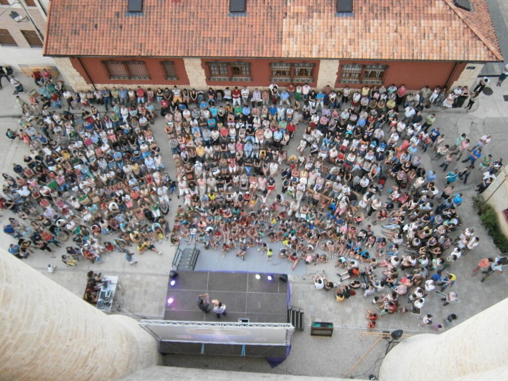 Mago actuando en Palencia