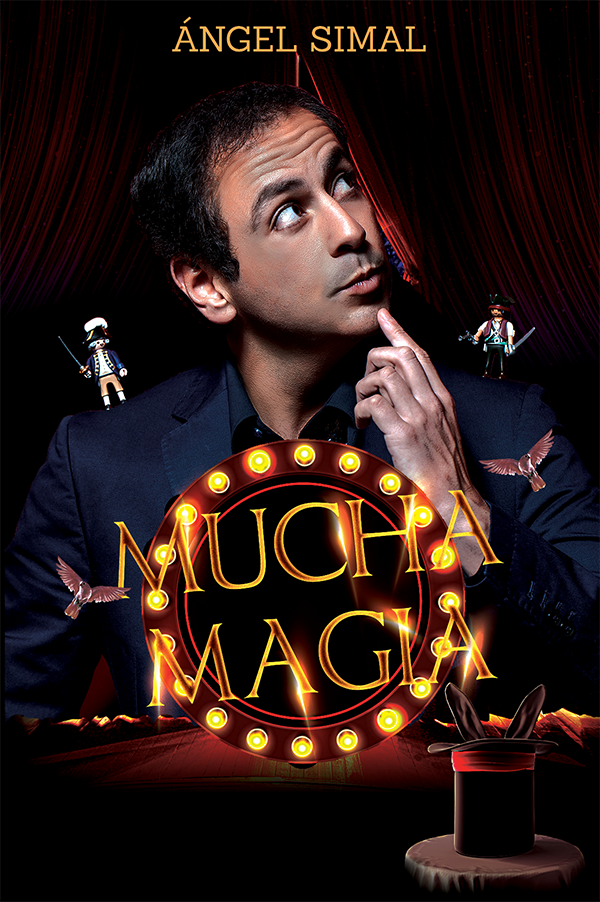 Cartel de Mucha Magia de Ángel Simal